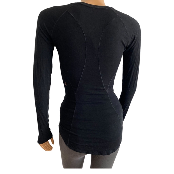 Kit and Ace Black Long Sleeves Shirt Size 4 - Picture 2 of 12